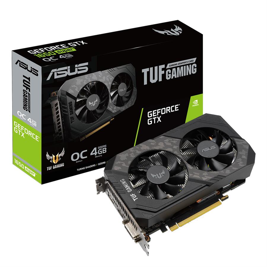 Placa de video GTX 1650 Super Asus TUF Gaming 4G (Fullbox) - OUTLET