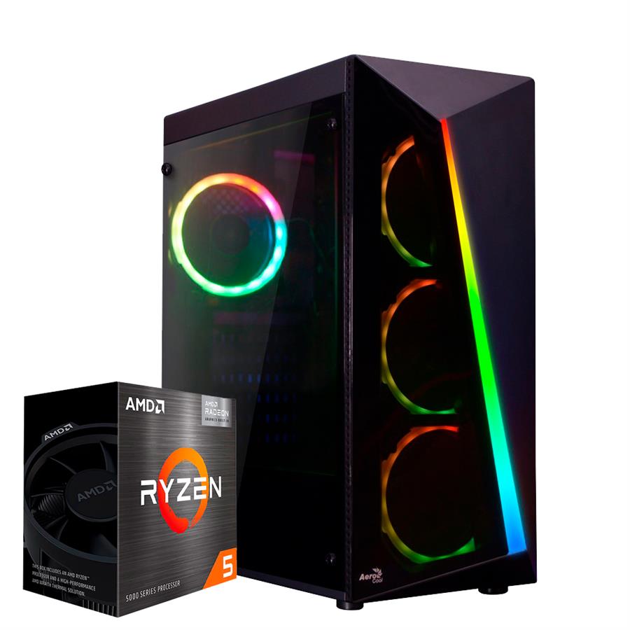 PC Gamer Ryzen 5 5600G / B450 TUF / 16 GB / M.2 512 GB /