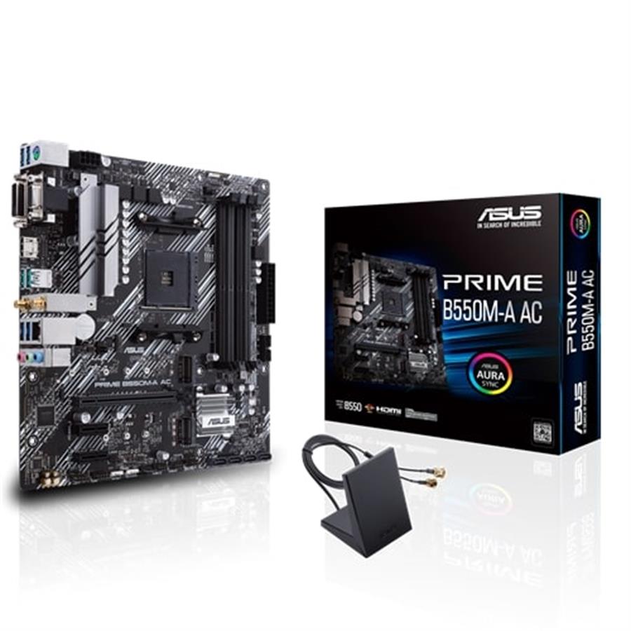 Motherboard Asus Prime B550M-A AC - AM4 Wi-Fi