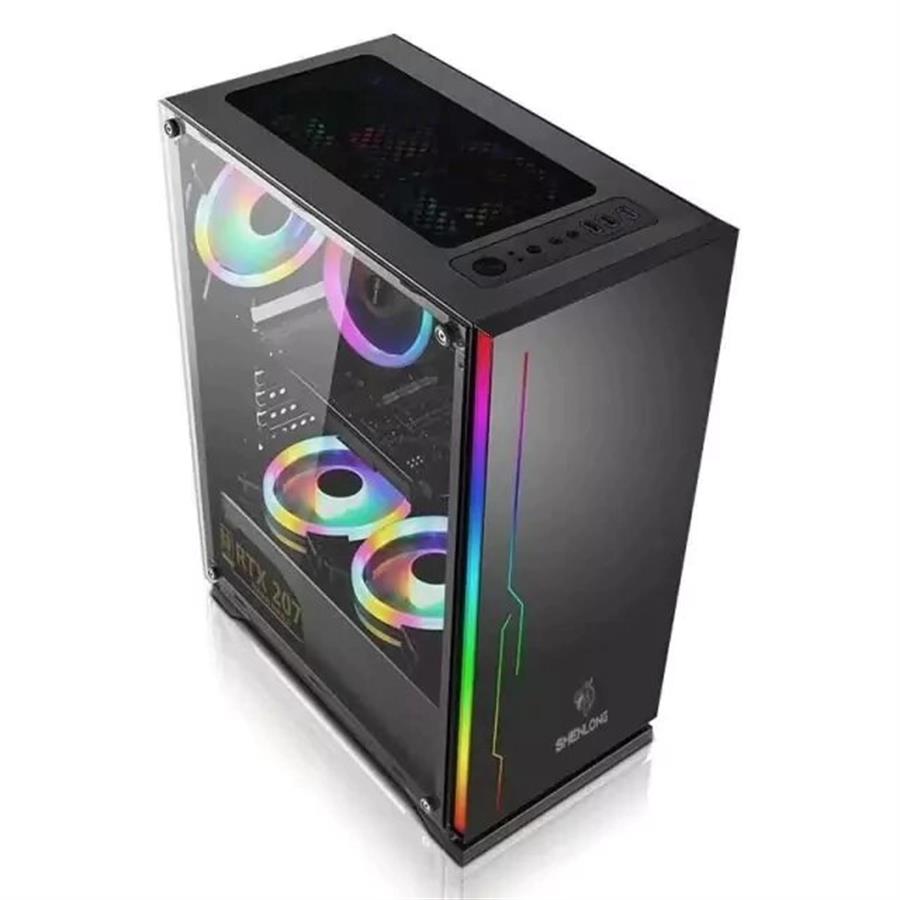 Gabinete Gamer Shenlong GT-701 - Mid-Tower ATX Acrilico