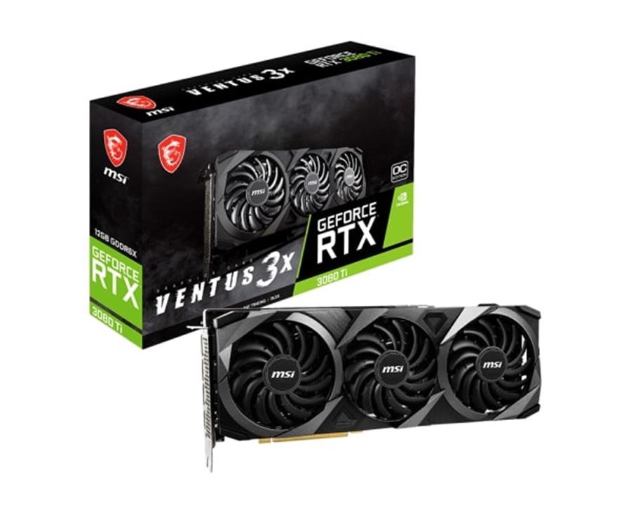 Placa de video RTX 3080Ti MSI Ventus 3X 12G OC (OEM) - OUTLET