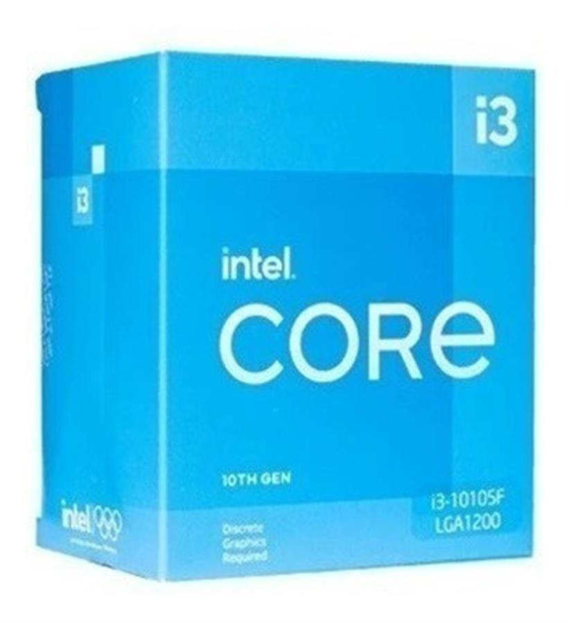 Procesador Intel Core I3-10105F - LGA1200