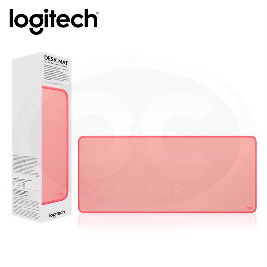 Mouse Pad Logitech Desk Mat Rosa 70x30cm Pink Pc