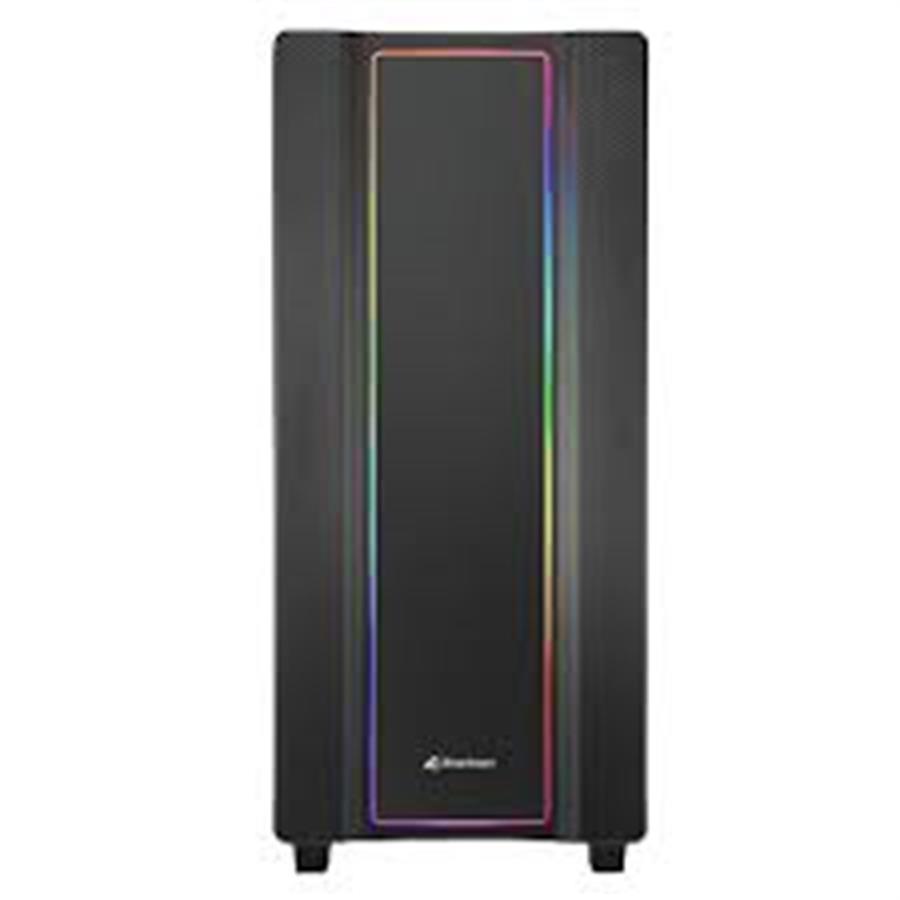 Gabinete Gamer Sharkoon REV220 Black RGB - OUTLET