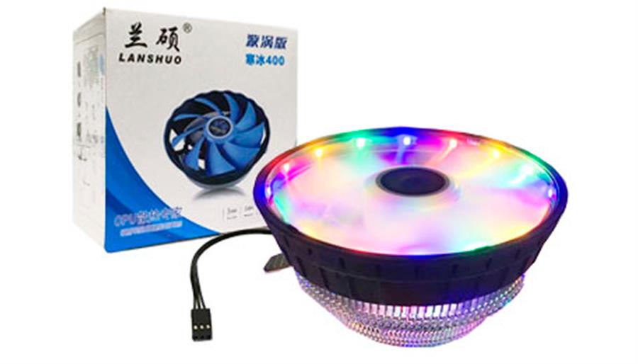 Cooler CPU Lanshuo 400 RGB 12CM