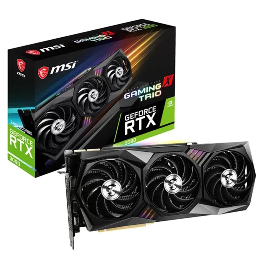 PLACA DE VIDEO RTX 3090 MSI GAMING X TRIO 24G (OEM) - OUTLET