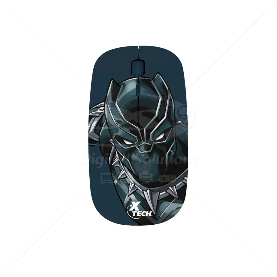 Mouse XTECH XTM-M340BP - Marvel Avengers Black Panther FLAT Wireless