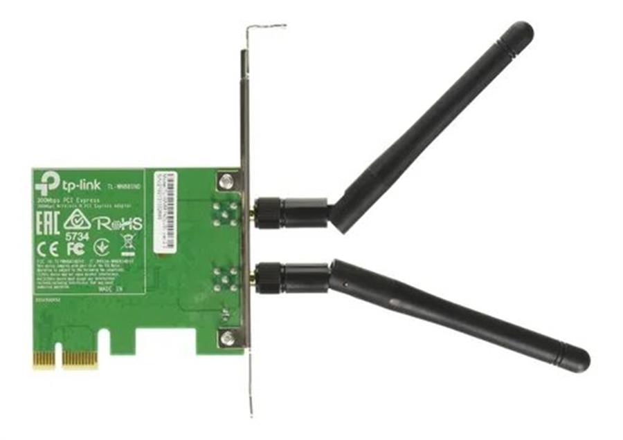 PLACA DE RED PCIE TP-LINK TL-WN881ND 300MBPS