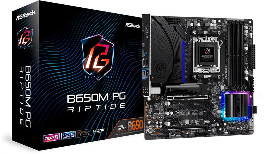 Motherboard Asrock B650M PG Riptide Wifi DDR5 (AM5)