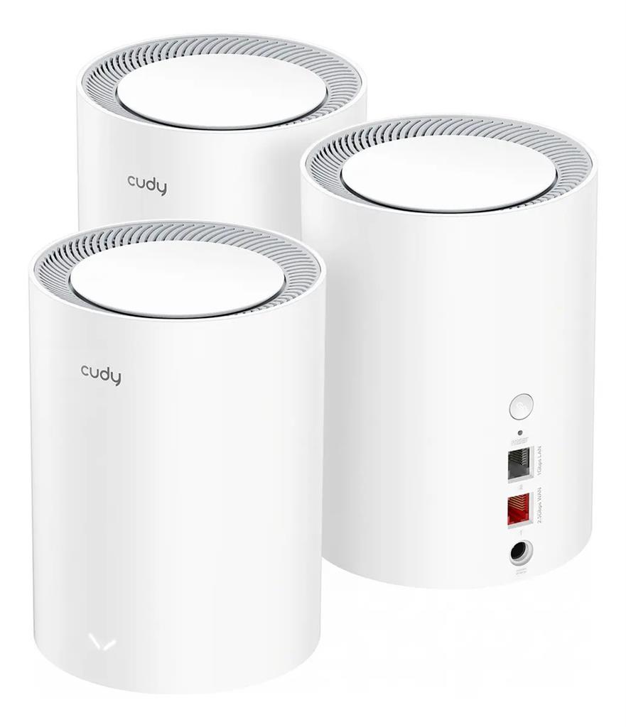 Sistema Mesh Wifi Cudy AC3000 Gigabit 3 pack