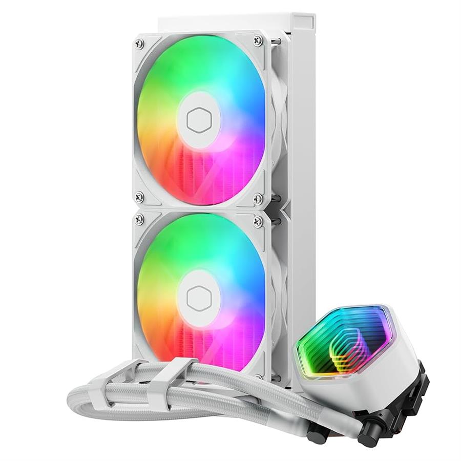 Water Cooler Cooler Master Masterliquid 240L Core II White ARGB
