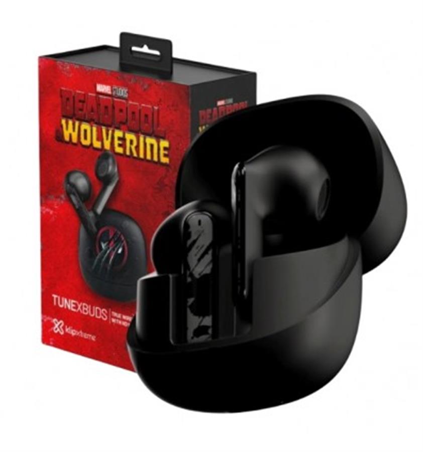 AURICULAR KLIPXTREME TUNEXBUDS DEADPOOL & WOLVERINE WIRELESS - MARVEL STUDIOS