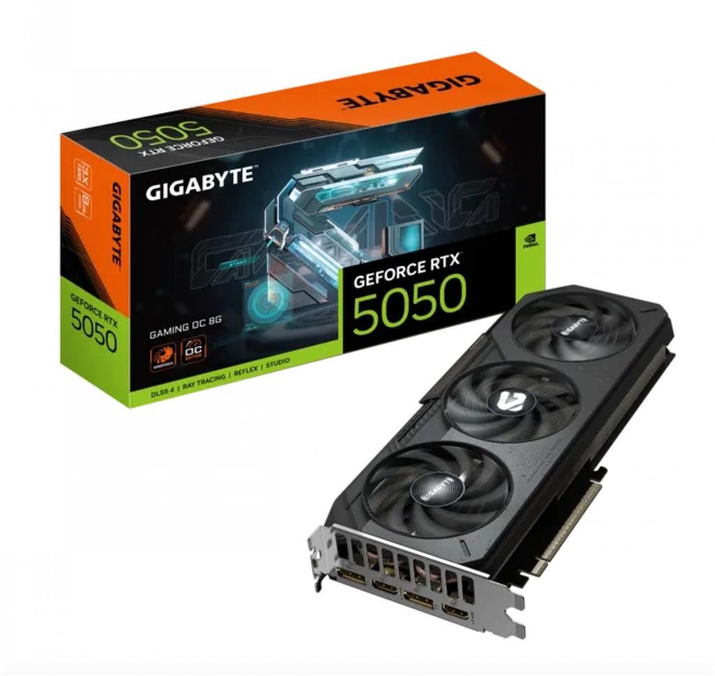 PLACA DE VIDEO RTX 5050 GIGABYTE GAMING OC 8GB