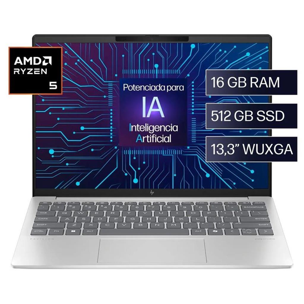 Notebook HP Pavilion Aero R5-8640 13" 16GB/512 W11h