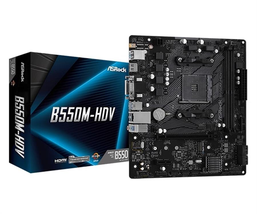 Motherboard B550M-HDV Asrock - AM4 DDR4