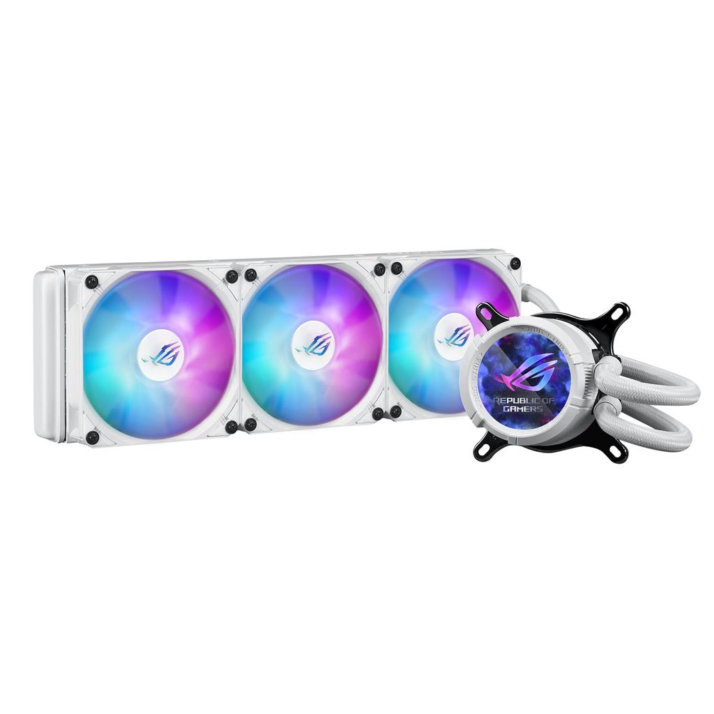 WATER COOLER ASUS ROG STRIX LC III 360 ARGB LCD WHITE