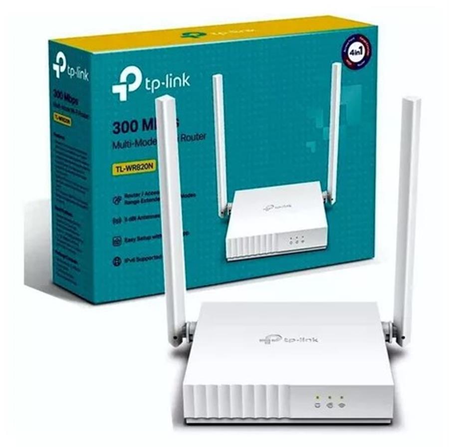 Router Wireless TP-LINK TL-WR820N - 300MBPS, 2 Antenas