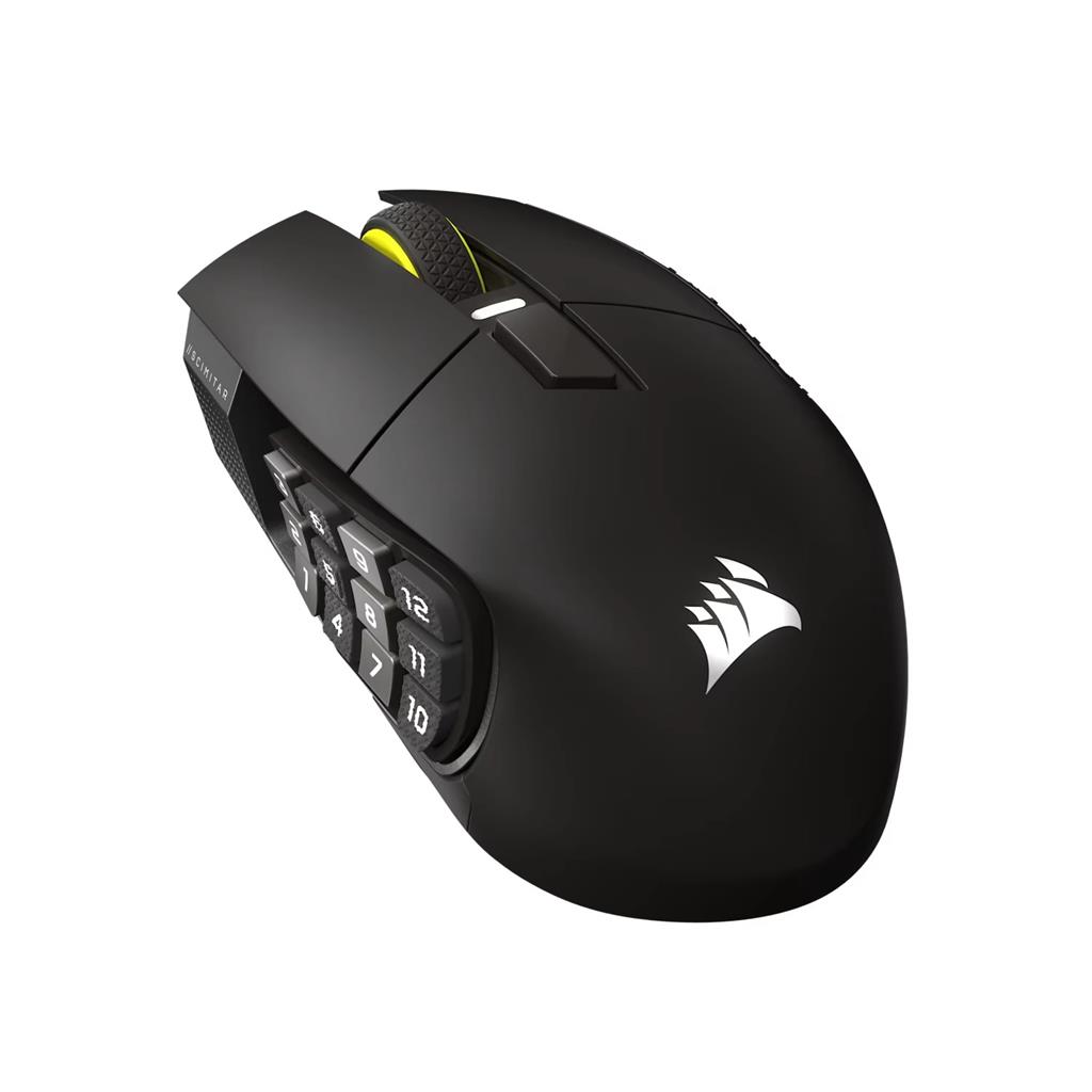 Mouse Corsair MMO SCIMITAR ELITE Wireless SE, Gris Metálico