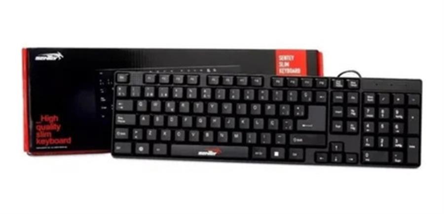 Teclado Sentey SK01-USB Multimedia Slim