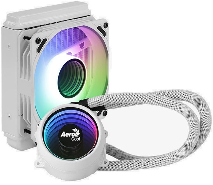 Water Cooler Aerocool Mirage L120 White ARGB - OUTLET