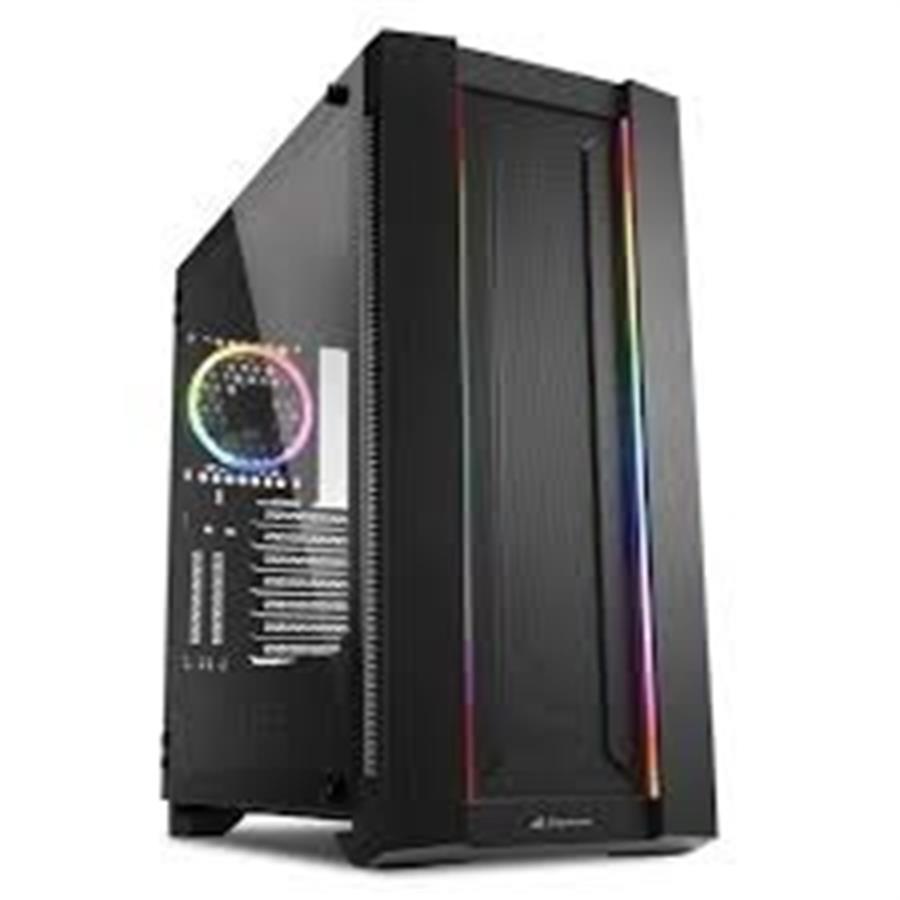 GABINETE SHARKOON ELITE SHARK C200M RGB BLACK