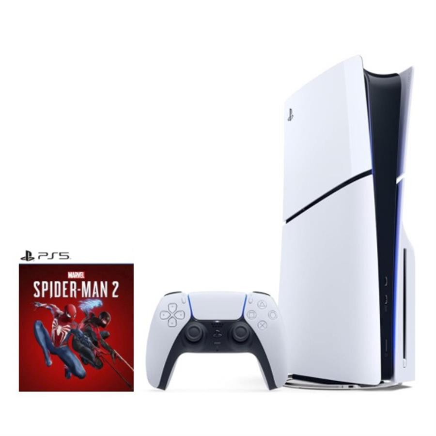 Consola PS5 Slim 1TB Bundle Spiderman 2 (Playstation)