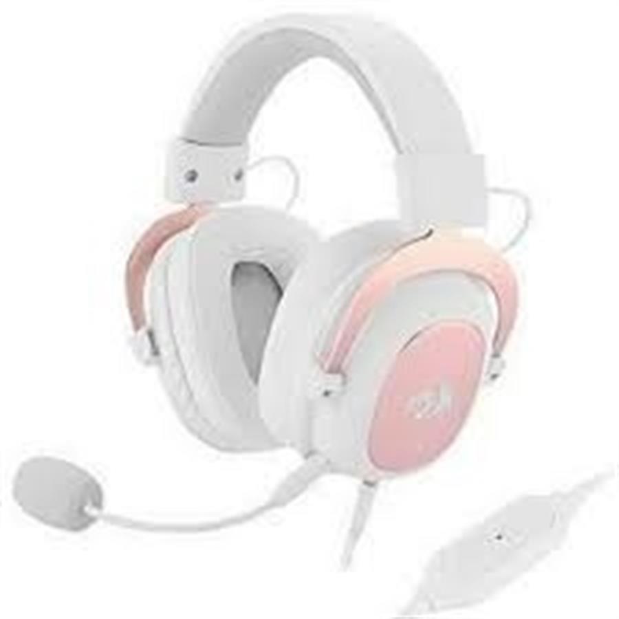 AURICULAR REDRAGON ZEUS 2 WHITE (H510) 7.1 USB - PC/PS4/XONE
