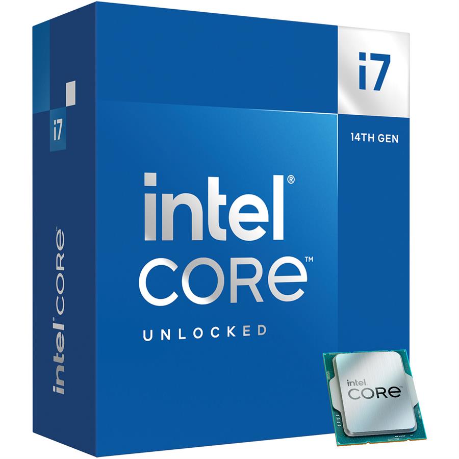 Procesador Core i7-14700F 2.1GHz S/VIDEO S/COOLER - LGA 1700