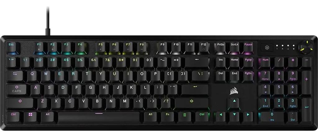 Teclado Gamer Corsair K70 CORE RGB USB GRIS
