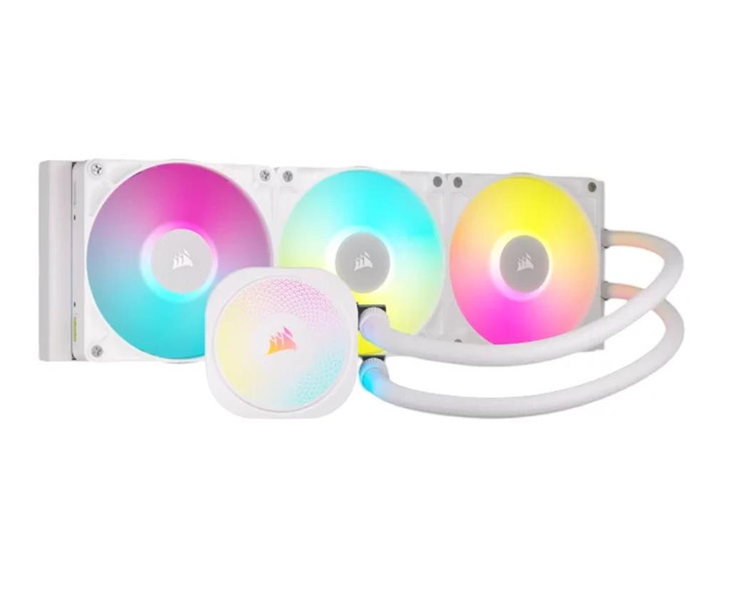 WATER COOLER CORSAIR ICUE LINK TITAN 360 RX RGB 3X CPU COOLER 360MM WHITE