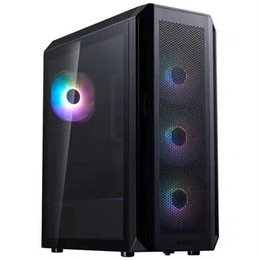 GABINETE XPG VALOR AIR PLUS BLACK - C/ 4 FAN ARGB
