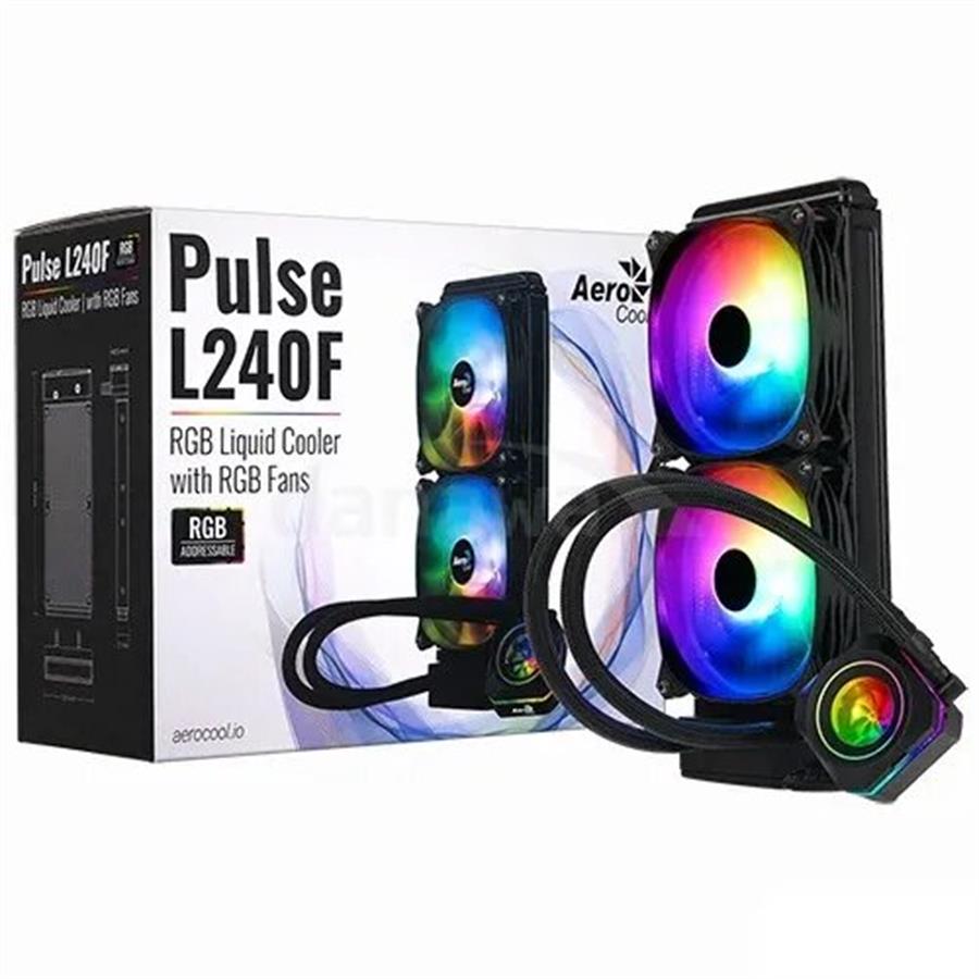 WATER COOLER AEROCOOL PULSE L240F ARGB - OUTLET
