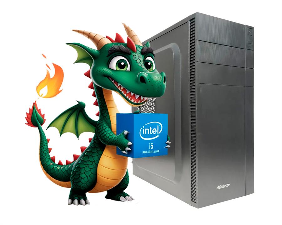 PC ARMADA INTEL I5-10400, 8 GB RAM, SSD 240, H510, GABINETE KIT