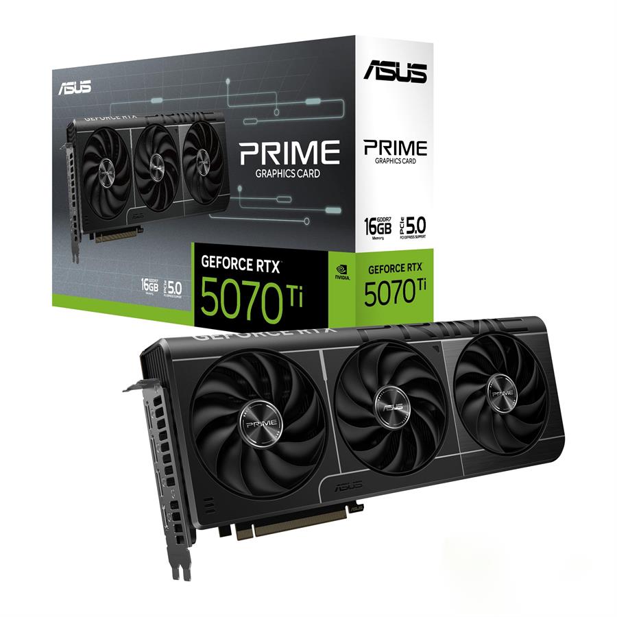 PLACA DE VIDEO RTX 5070 TI ASUS GAMING PRIME OC 16GB GDDR7