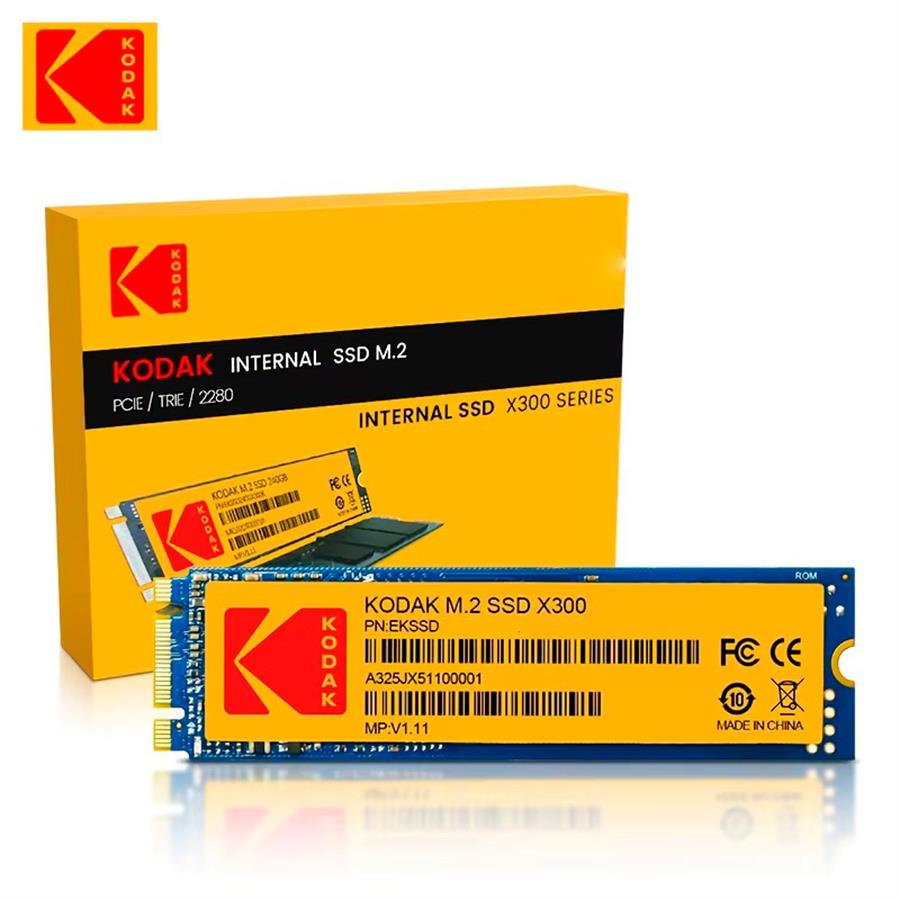 Disco SSD 1 TB KODAK NVME X300S PCIE 3.0