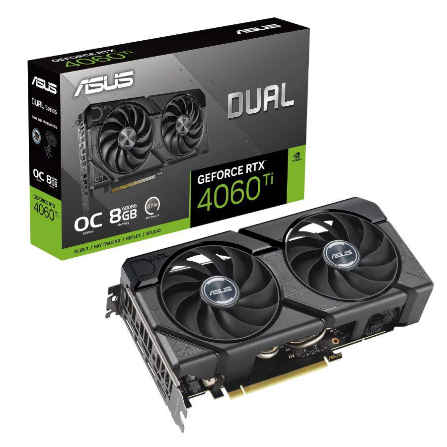 Placa de video RTX 4060Ti Asus Dual EVO O8G