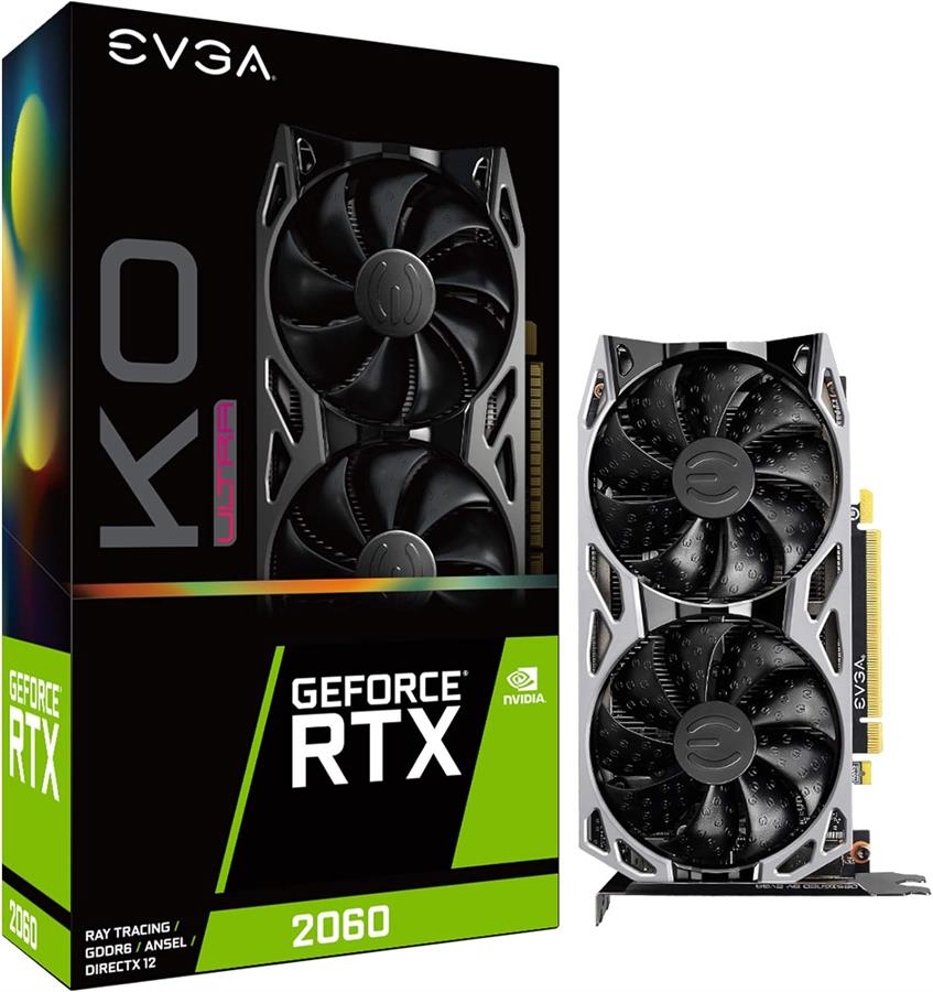 Placa de video RTX 2060 EVGA KO Ultra 6 GB (OEM) - OUTLET