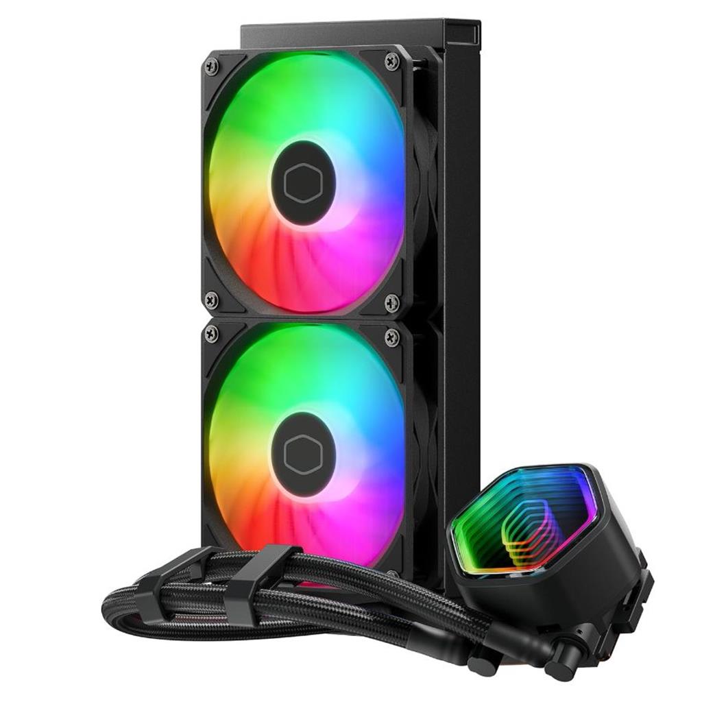 WATER COOLER COOLER MASTER MASTERLIQUID 240 CORE II ARGB PWM BLACK