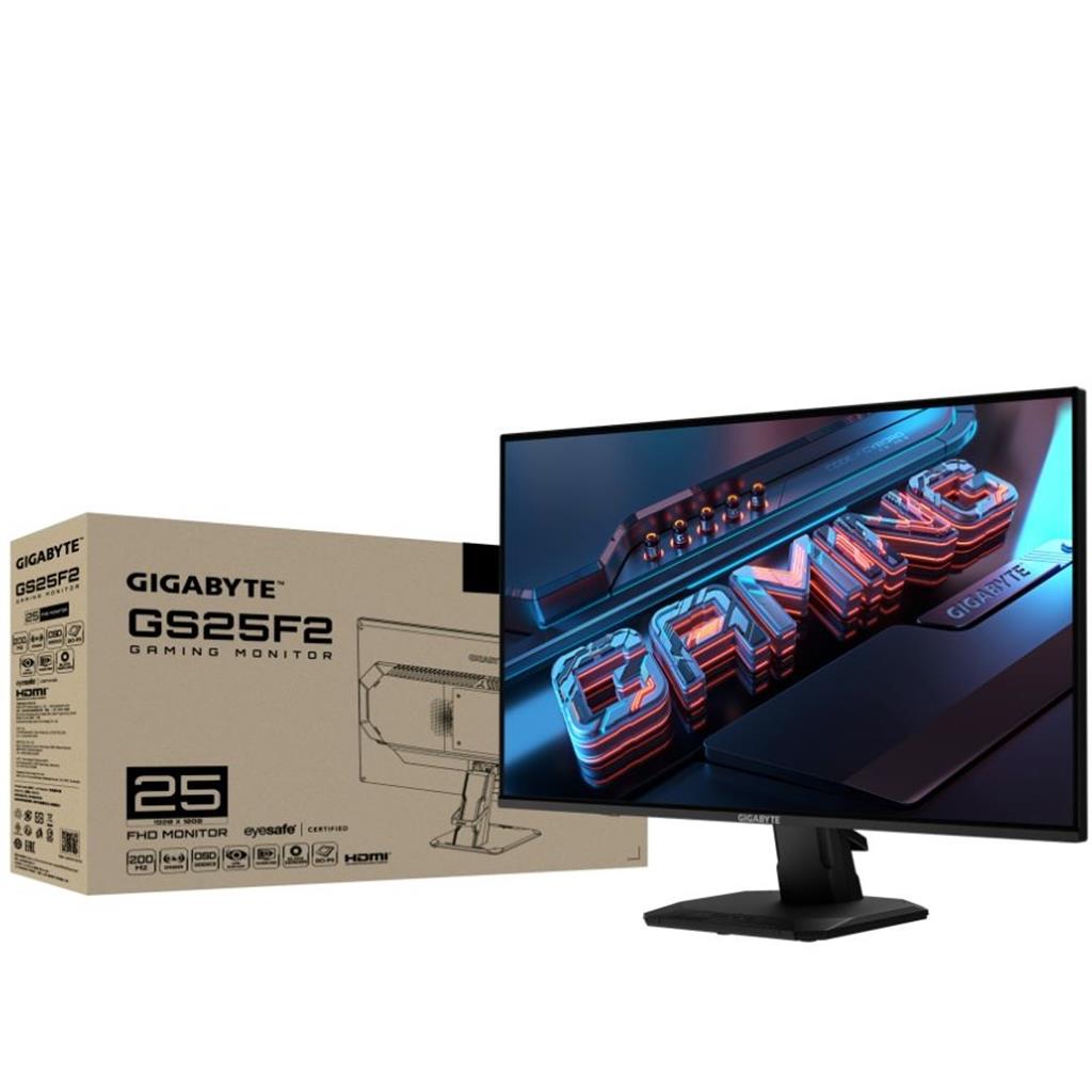 Monitor GIGABYTE 25" Edge FHD GS25F2 - 200hz 1ms