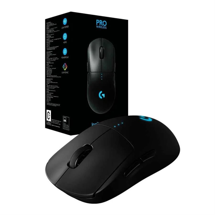 MOUSE GAMER LOGITECH G PRO X SUPERLIGHT BLACK WIRELESS
