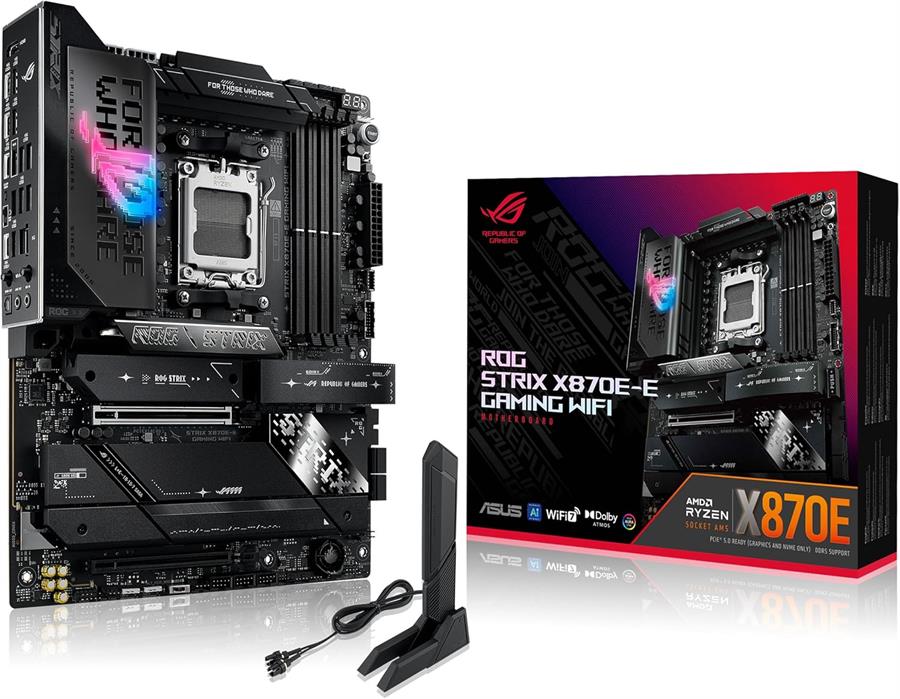 MOTHERBOARD X870-E ASUS ROG STRIX - GAMING WIFI AM5 DDR5
