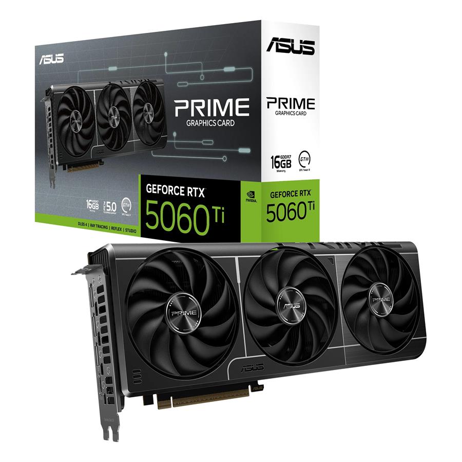 Placa de video RTX 5060TI ASUS PRIME O8G OC GDDR7