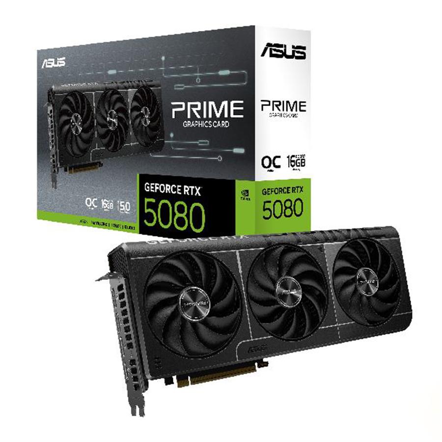 PLACA DE VIDEO RTX 5080 ASUS PRIME OC 16GB GDDR7