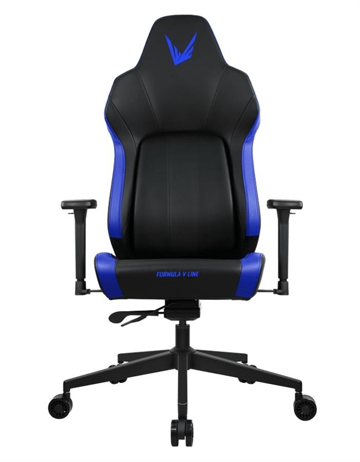 SILLA GAMER FORMULA V VIRON RACER PU DARK BLUE