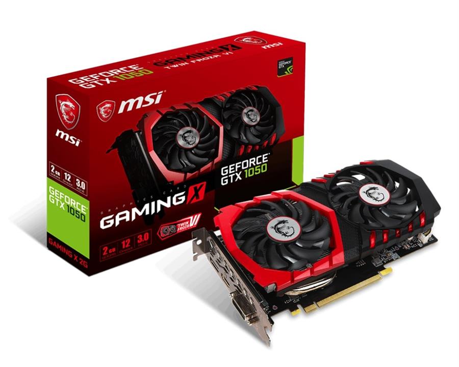 Placa de video RTX 1050 GAMING X 2G (OEM) - OUTLET