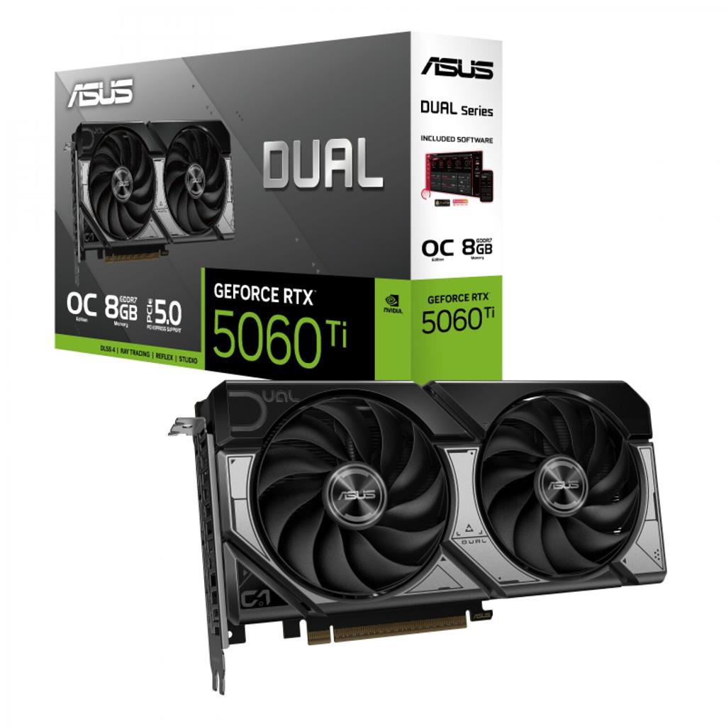 PLACA DE VIDEO RTX 5060TI ASUS DUAL 8GB OC