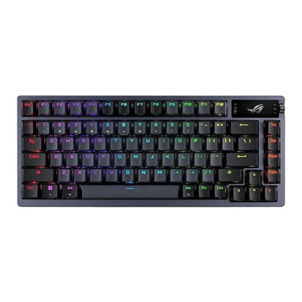 TECLADO ASUS ROG AZOTH WIRELESS NX 75% ESPAÑOL MECÁNICO BLACK