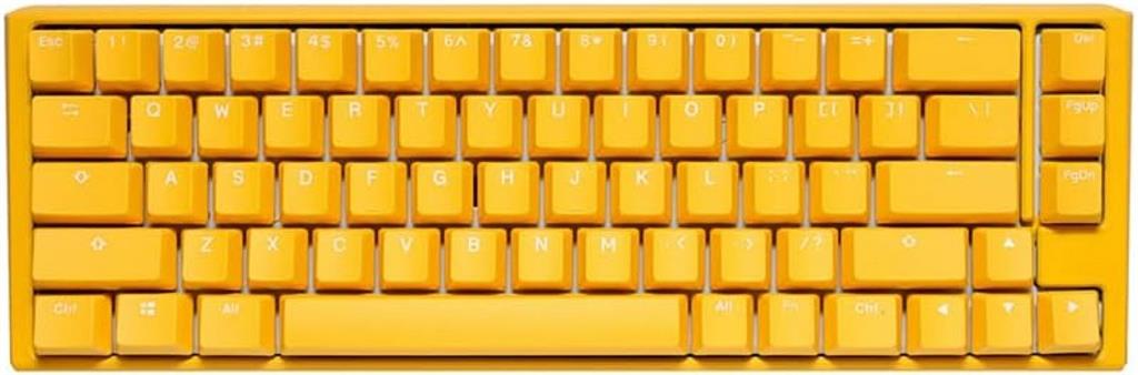 TECLADO DUCKY ONE 3 SF YELLOW GAMING TASTATUR, RGB LED - MX-SILENT-RED (US)