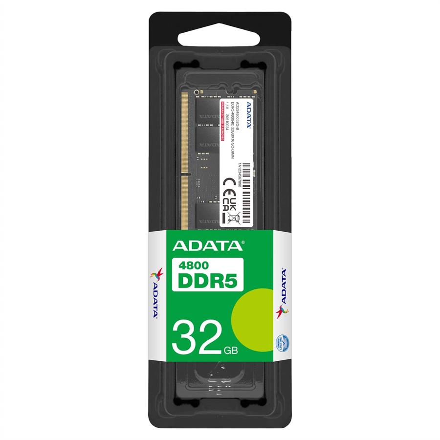 Memoria RAM 32 GB ADATA DDR5 4800 MHZ (AD5U480032G-S)