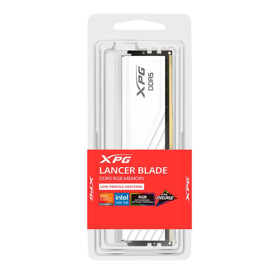 Memoria RAM 16 GB XPG Lancer Blade White RGB DDR5 6000 MHz
